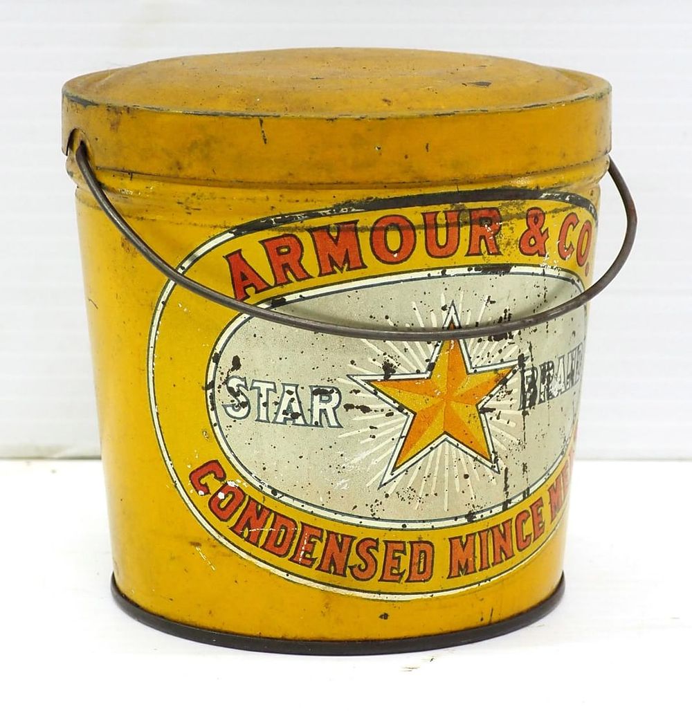 Lot 8: Mince Meat tin pail
