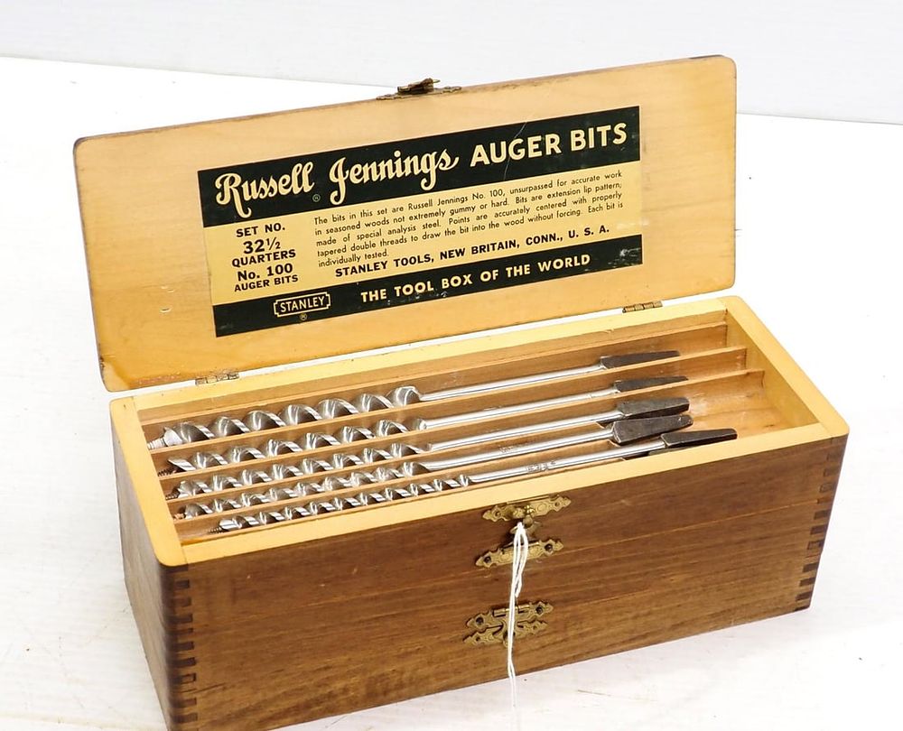 Lot 12: Auger Bits Set
