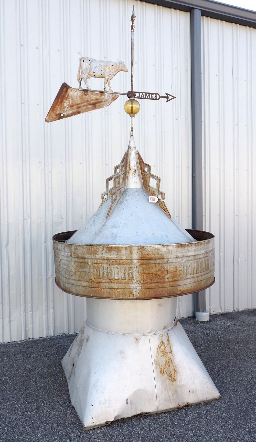 Lot 114: Milcor barn cupola