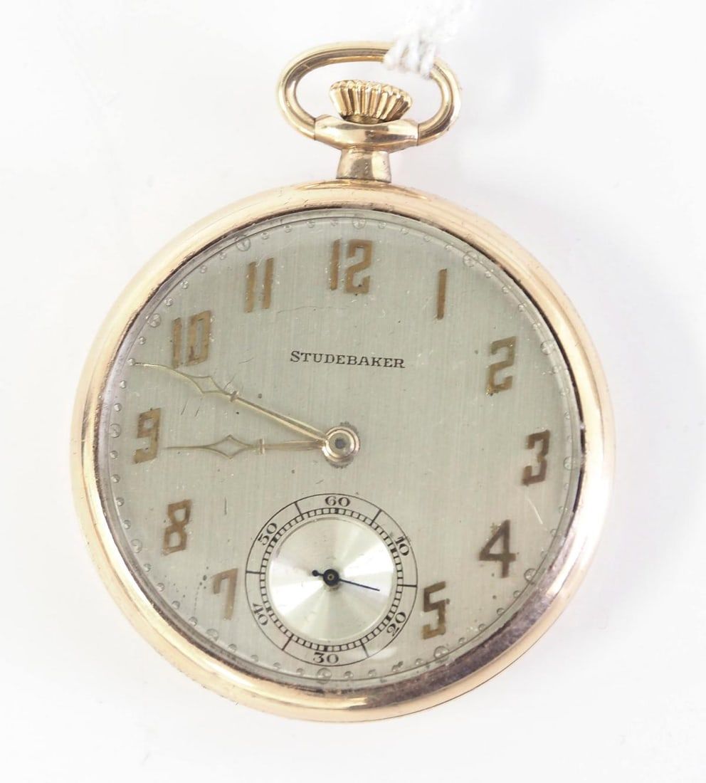 Lot 120: South Bend Studebaker pocket watch
