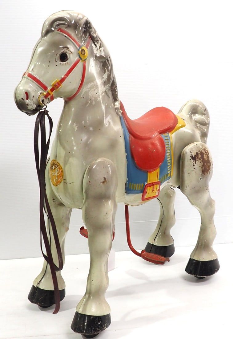 Lot 122: Mobo child's riding horse