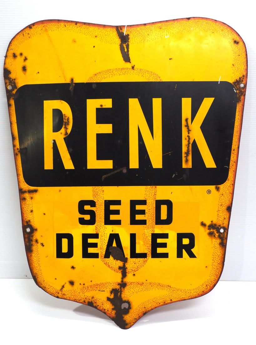 Lot 190: Renk Seed Dealer sign