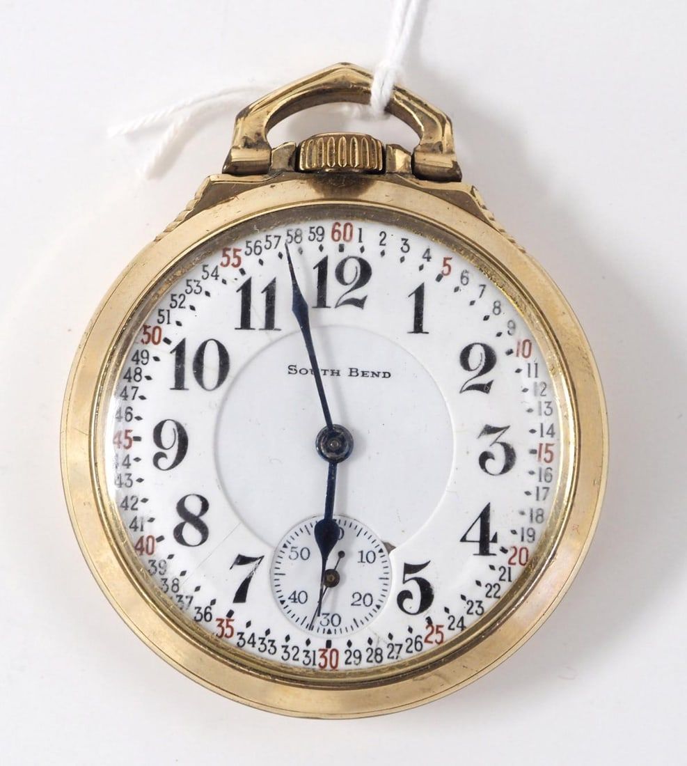 Lot 225: South Bend "The Studebaker" pocket watch