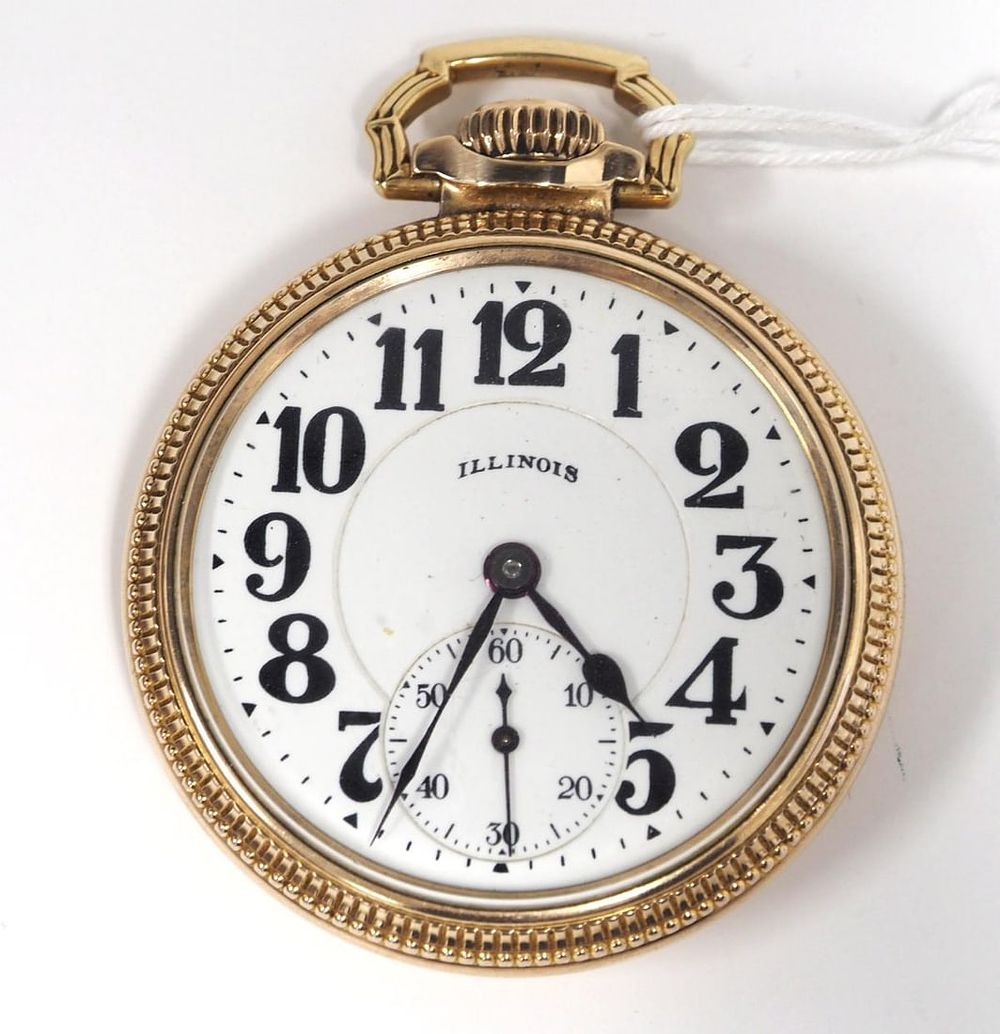 Lot 230: Illinois Bunn Special 21J pocket watch