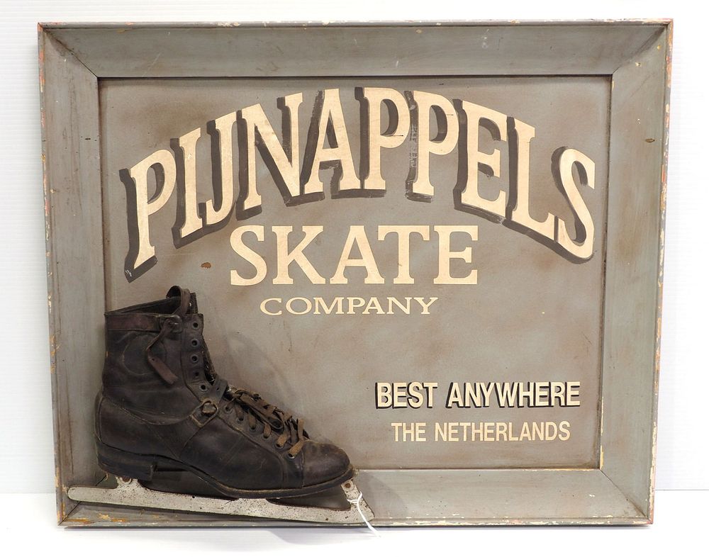 Lot 1026: Pijnappels Skate Co. sign