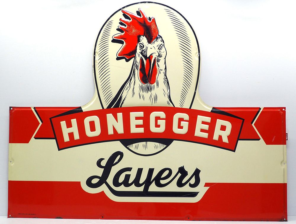 Lot 1106: Honegger Layers sign