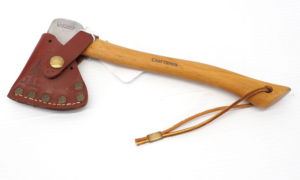 Lot 1112C: Craftsman boys hatchet