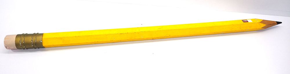 Lot 1426: Wooden store display No.2 pencil