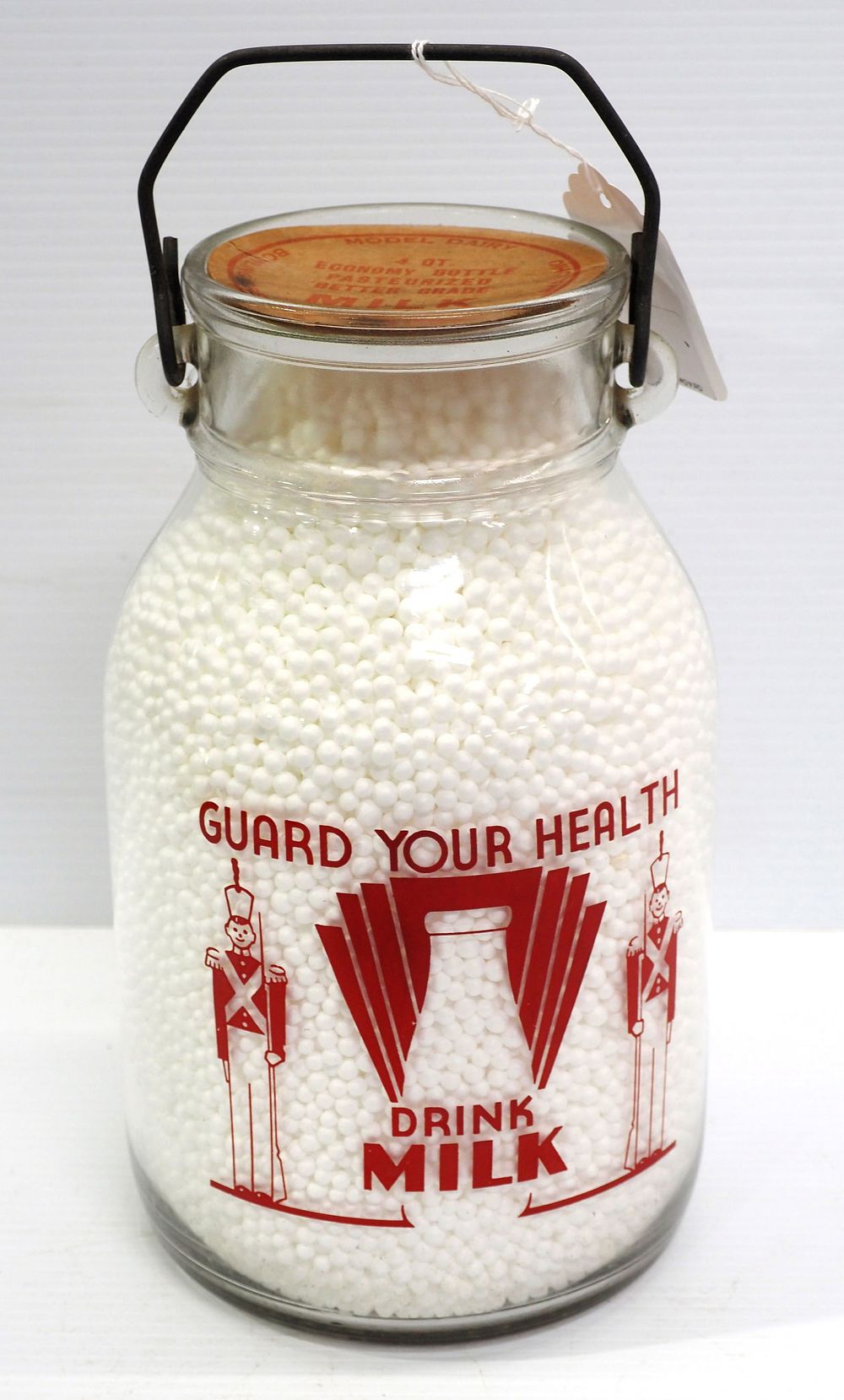 Lot 1495: Better Dairy Products milk container