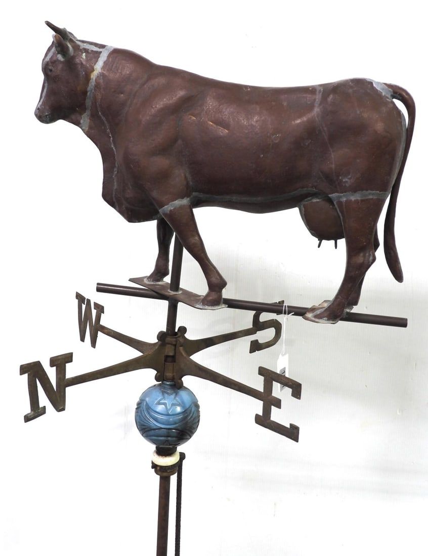 Lot 1571: Cow weathervane