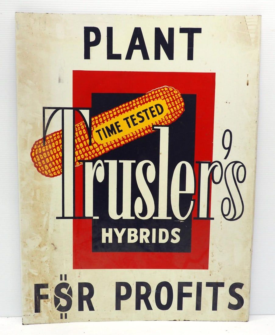 Lot 1606: Trusler's Hybrid sign