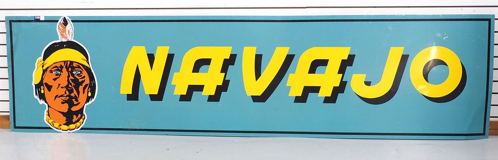 Lot 2109: Navajo sign