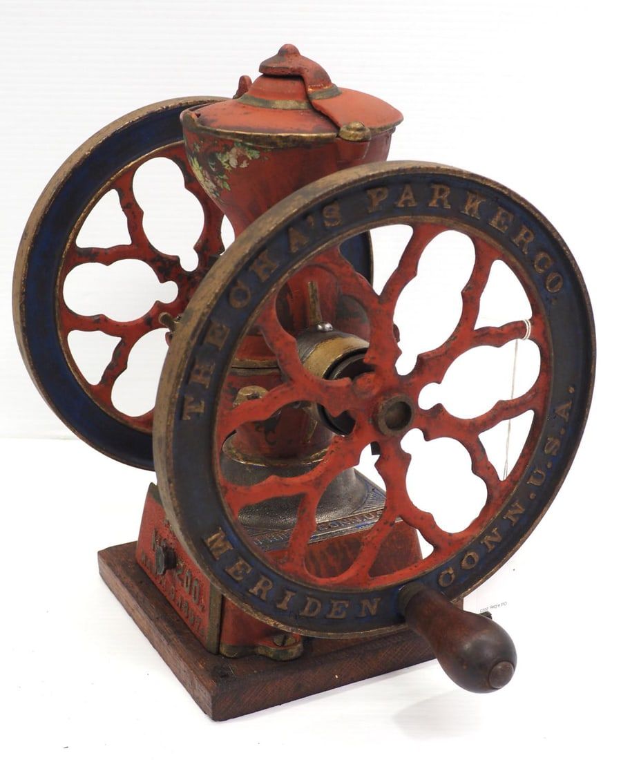 Lot 2130: Cha's Parker No.200 coffee grinder