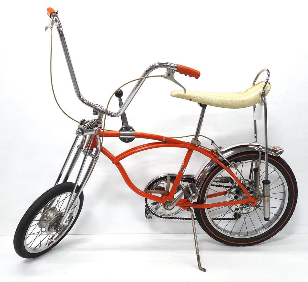 Lot 2161: Schwinn Orange Krate bike