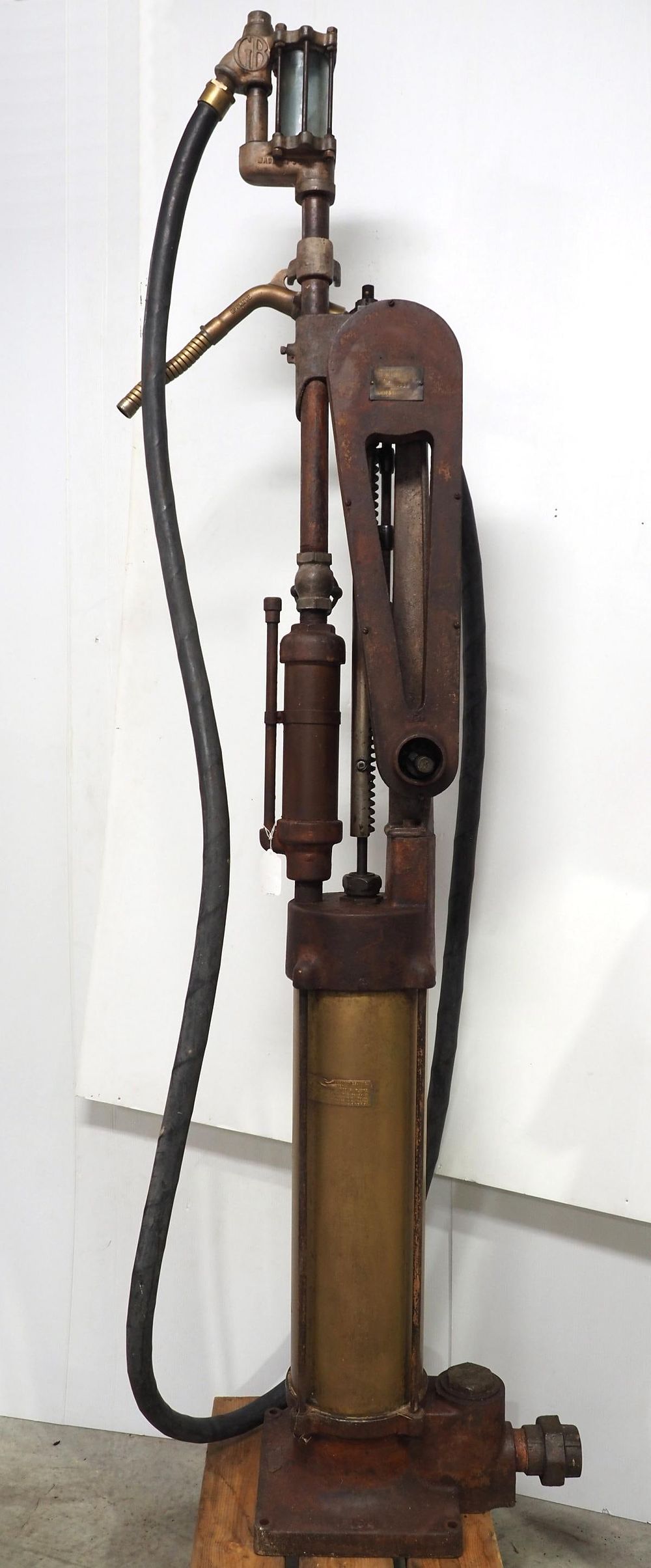 Lot 2240: Gilbert & Barker Self-Measuring Gas Pump