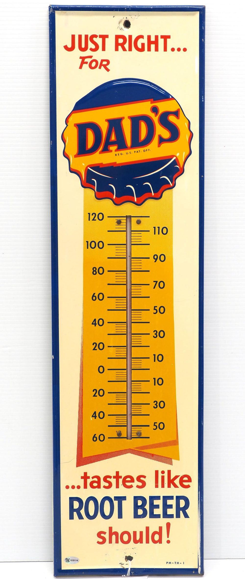 Lot 2314: Root Beer thermometer