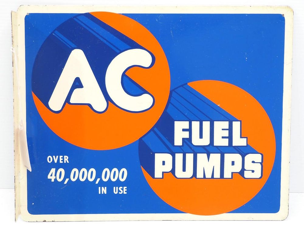 Lot 2358: AC Fuel Pumps sign