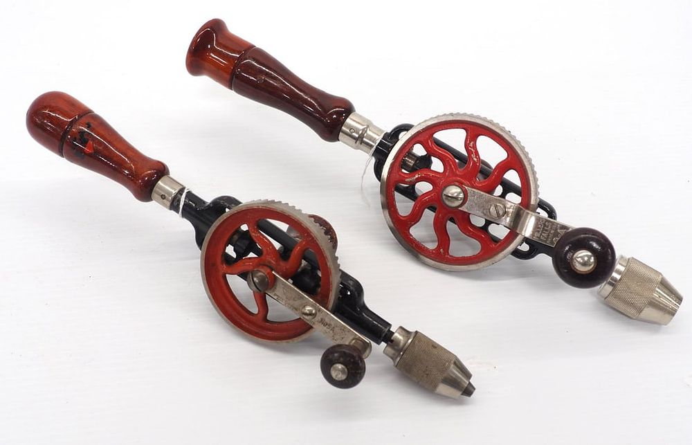Lot 601: (2) Millers Falls Hand Drills
