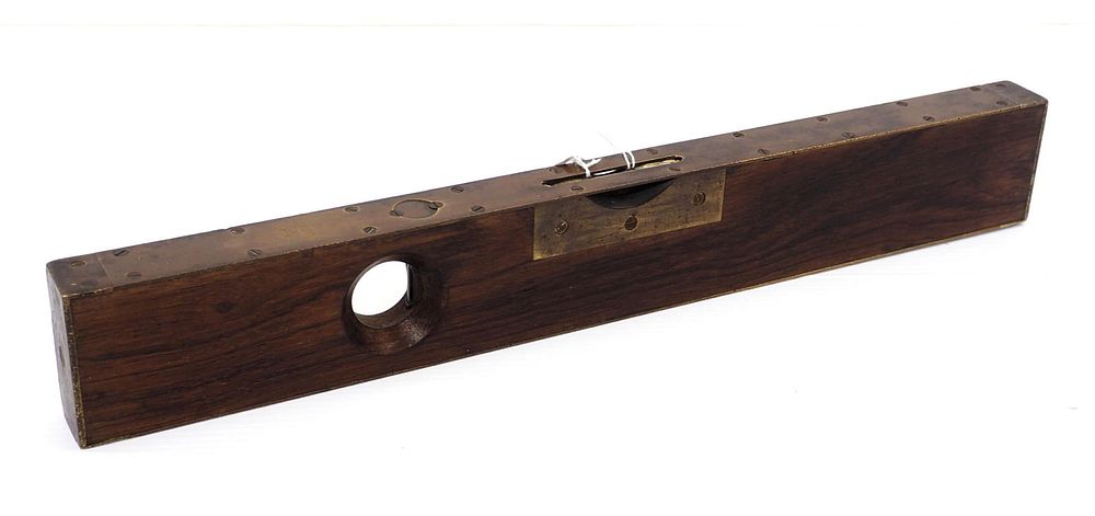 Lot 613: 20" Hall & Knapp Carpenters Plumb & Level