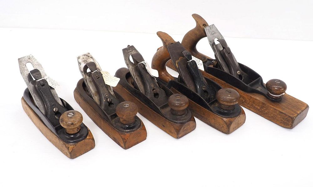 Lot 624: (5) Stanley Transitional Planes