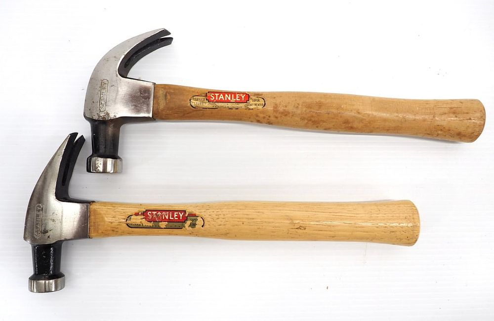 Lot 629: (2) Stanley Hammers with original labels