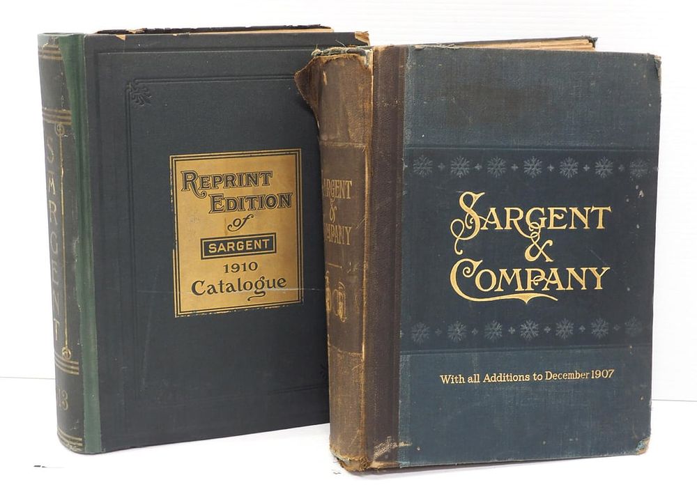 Lot 701: (2) Sargent catalogs