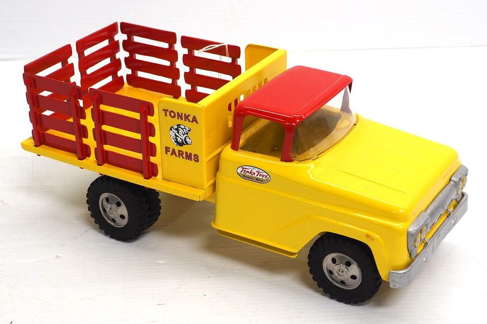 Lot 270: Tonka Farms Stake Bed Truck