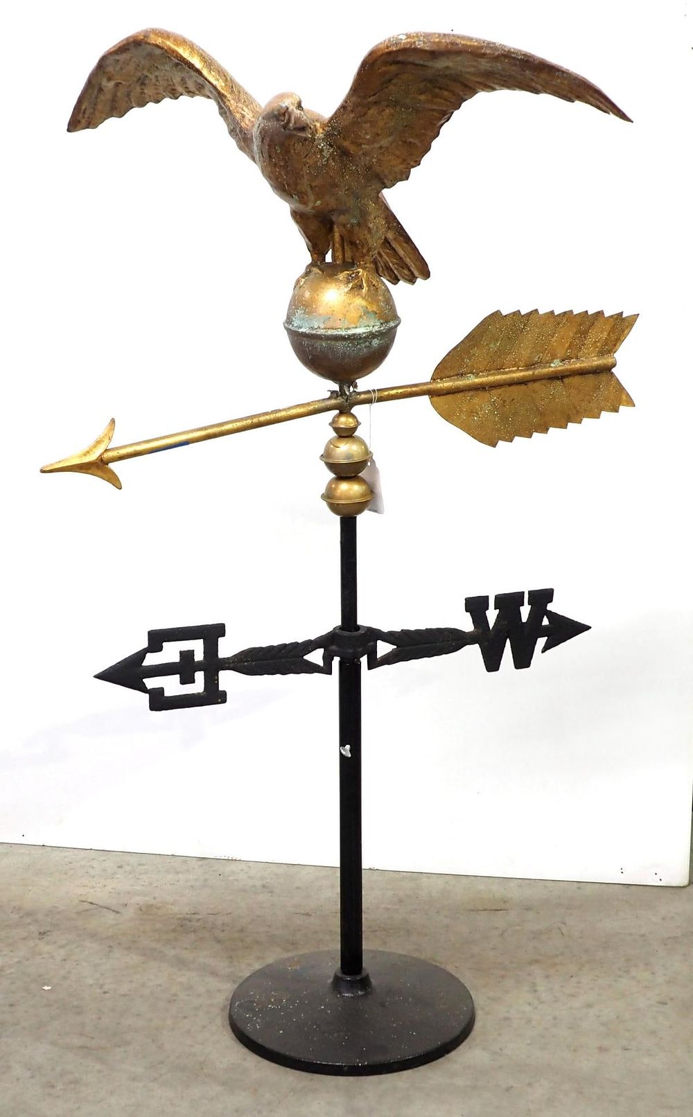 Lot 112: Eagle weathervane