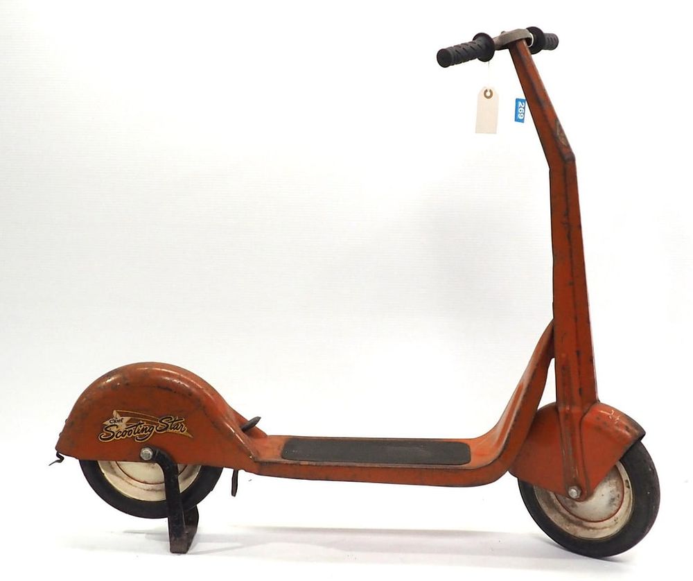 Lot 269: "Chief Shooting Star" child's scooter