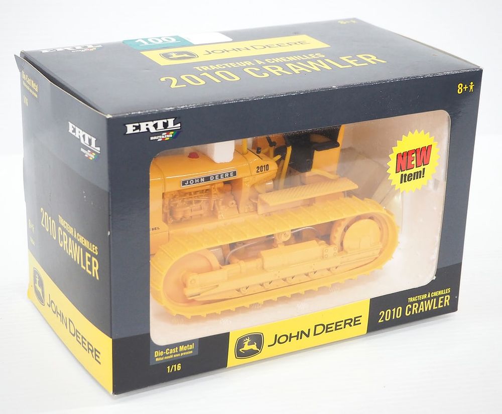Lot 100: Ertl 1/16 scale John Deere 2010 Crawler