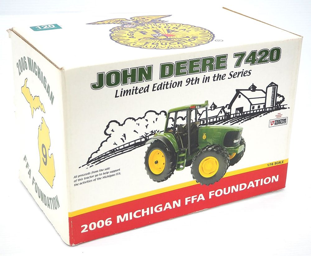 Lot 120: Ertl John Deere 7420 Tractor