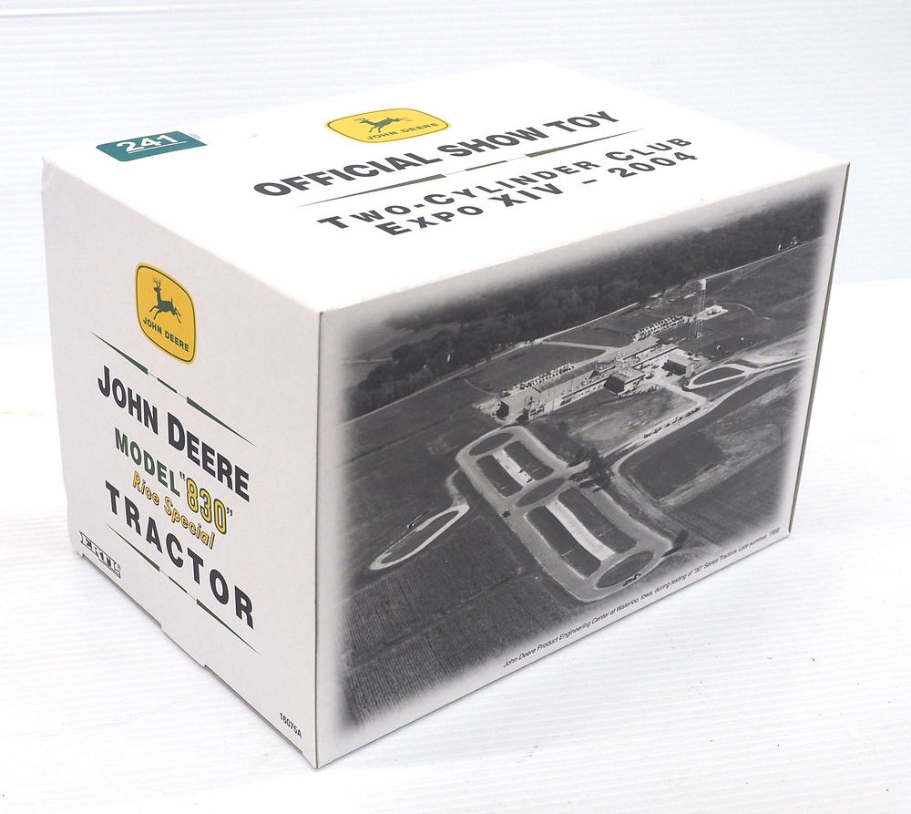 Lot 241: Ertl John Deere 830 Rice Special