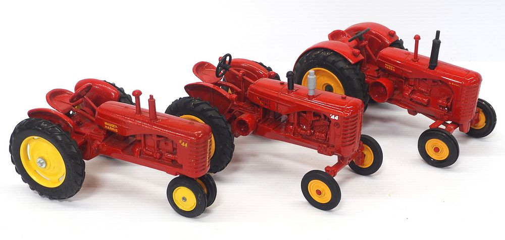 Lot 365: (3) Massey-Harris Tractors