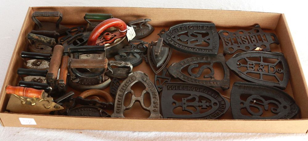 Lot 1021: Collection of Minature Sad Irons