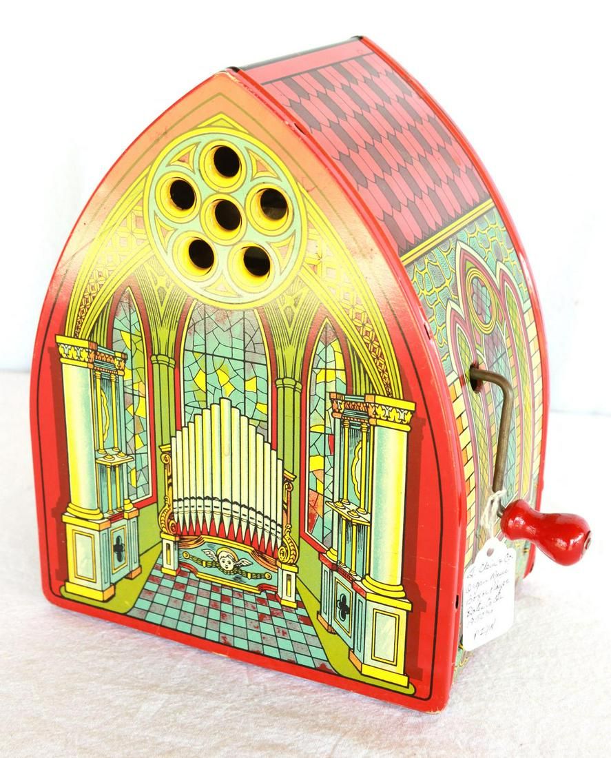 Lot 1043: J. Chein Tin Organ Music Box