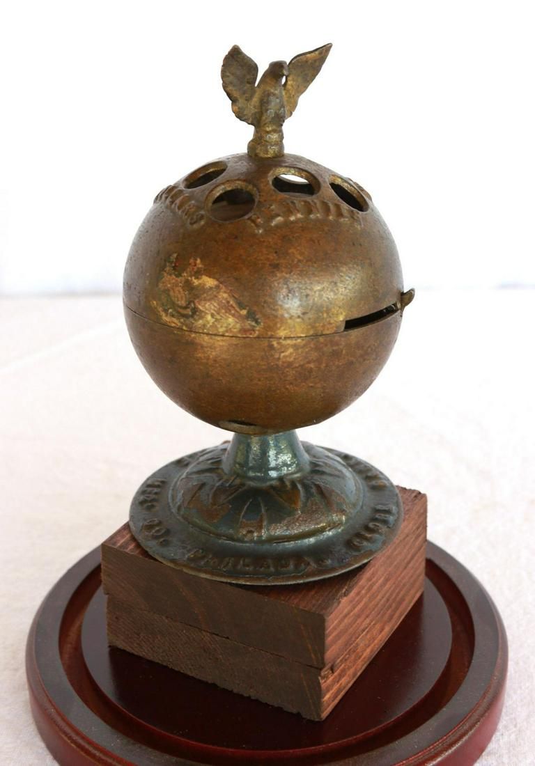 Lot 1048: J.G. Baker cast Globe Bank