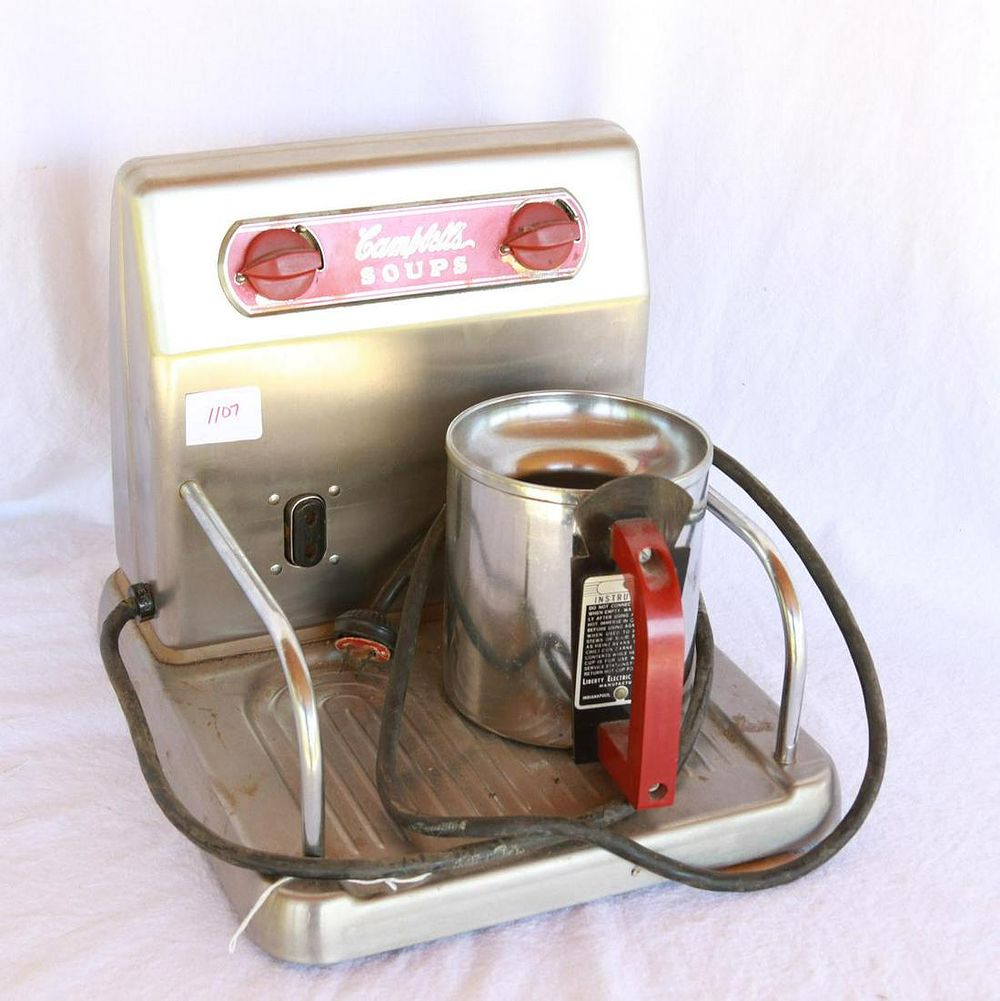 Lot 1107: Campbells Soup Commercial Warmer