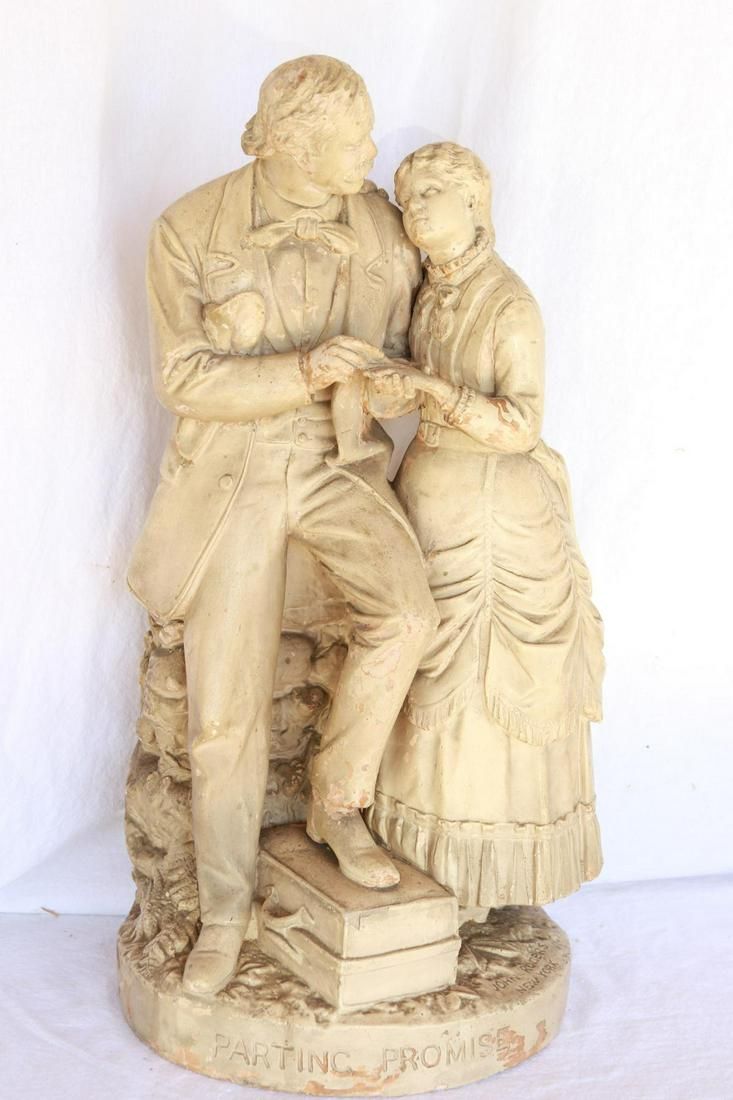 Lot 1117: Rogers Statue - Parting Promise