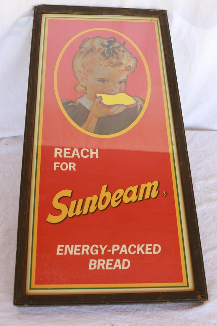 Lot 1124: Sunbeam Energy Packed Bread Adv.