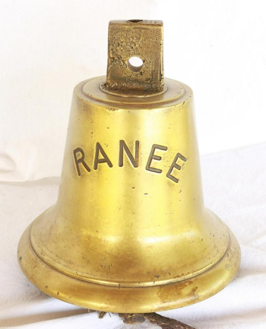Lot 1170: Brass Ranee Ships Bell