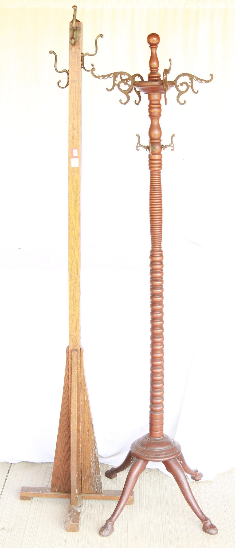 Lot 1259: (2) Coat Trees