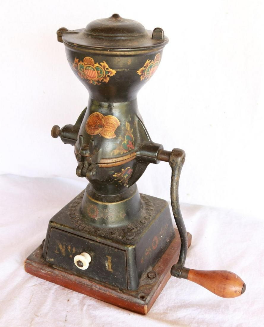 Lot 1262: Enterprise #1 tabletop Coffee Grinder