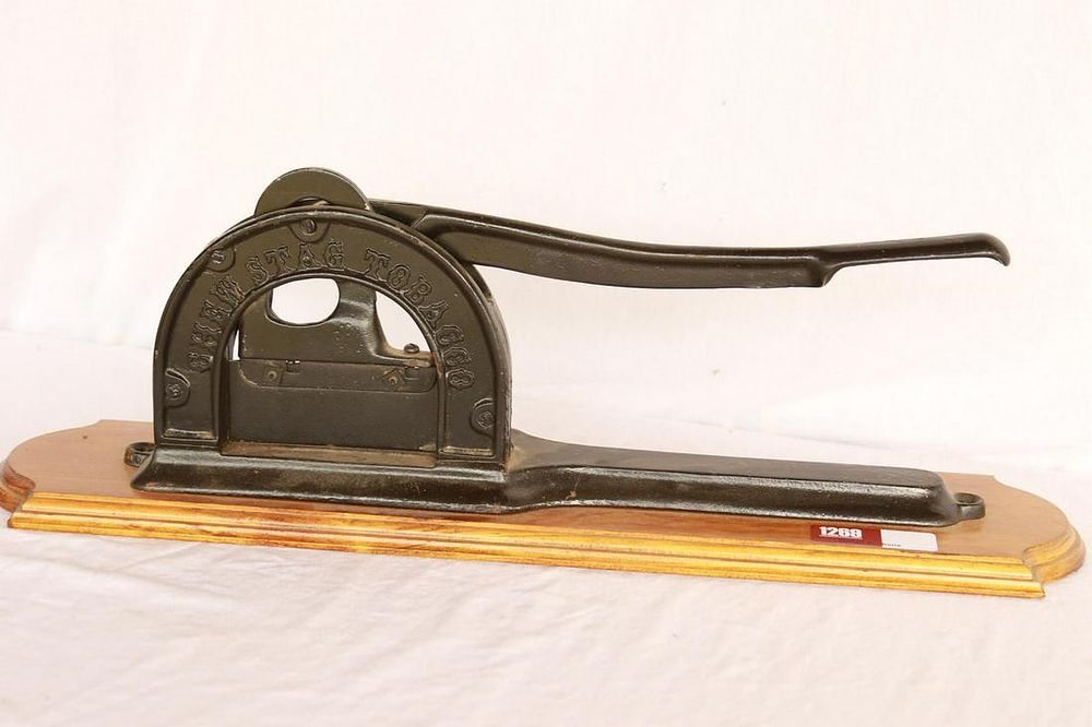 Lot 1269: Chew Stag Tobacco Tobacco Chopper