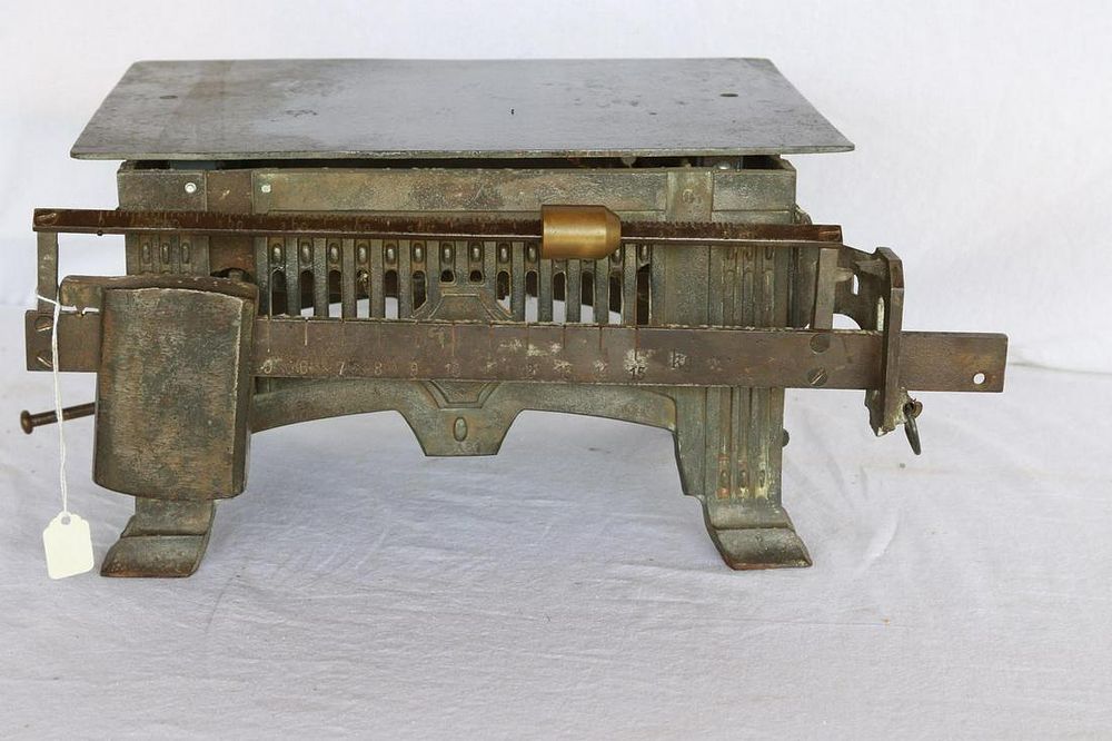 Lot 1311: Cast Ges. Geslh. Fancy Platform Scales