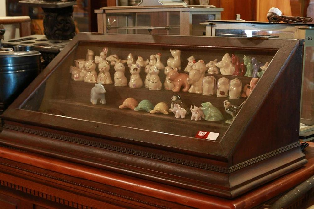 Lot 1327: Slant Top Country Store Showcase