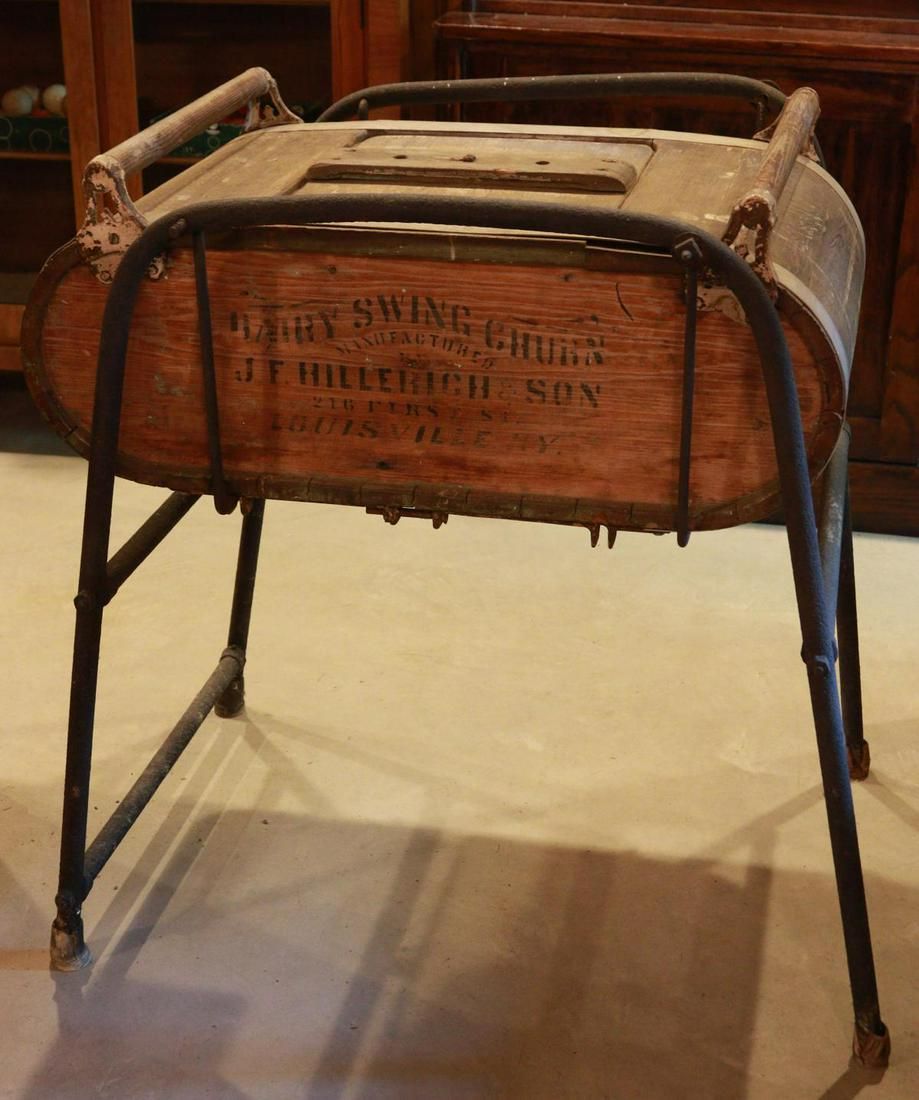Lot 1328: Dairy Early Swing Butter Churn