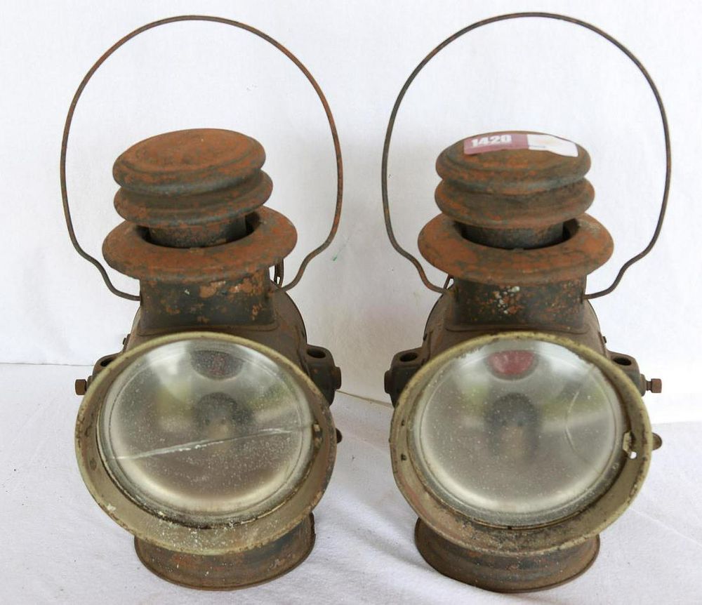 Lot 1420: (2) Dietz Union Driving Lamps