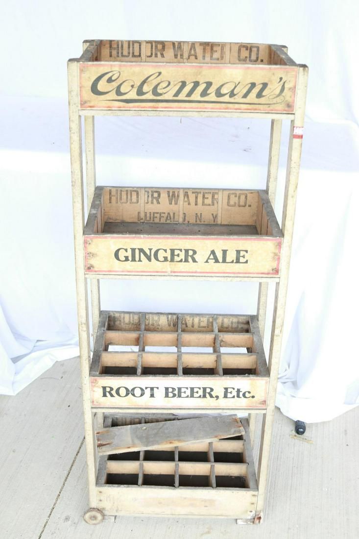 Lot 1462: Colemans Ginger Ale Store Display