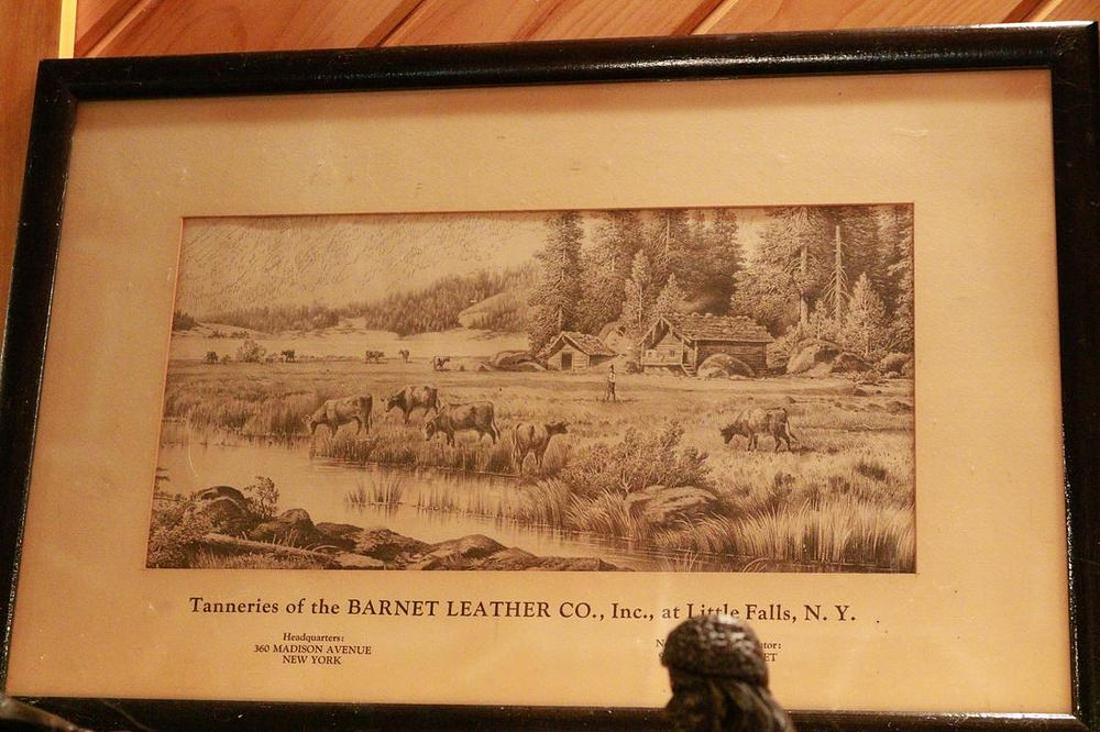 Lot 1480: Barnet Leather Co. Tannery Print