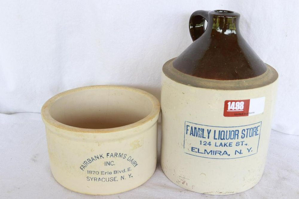 Lot 1498: Jug & Crock